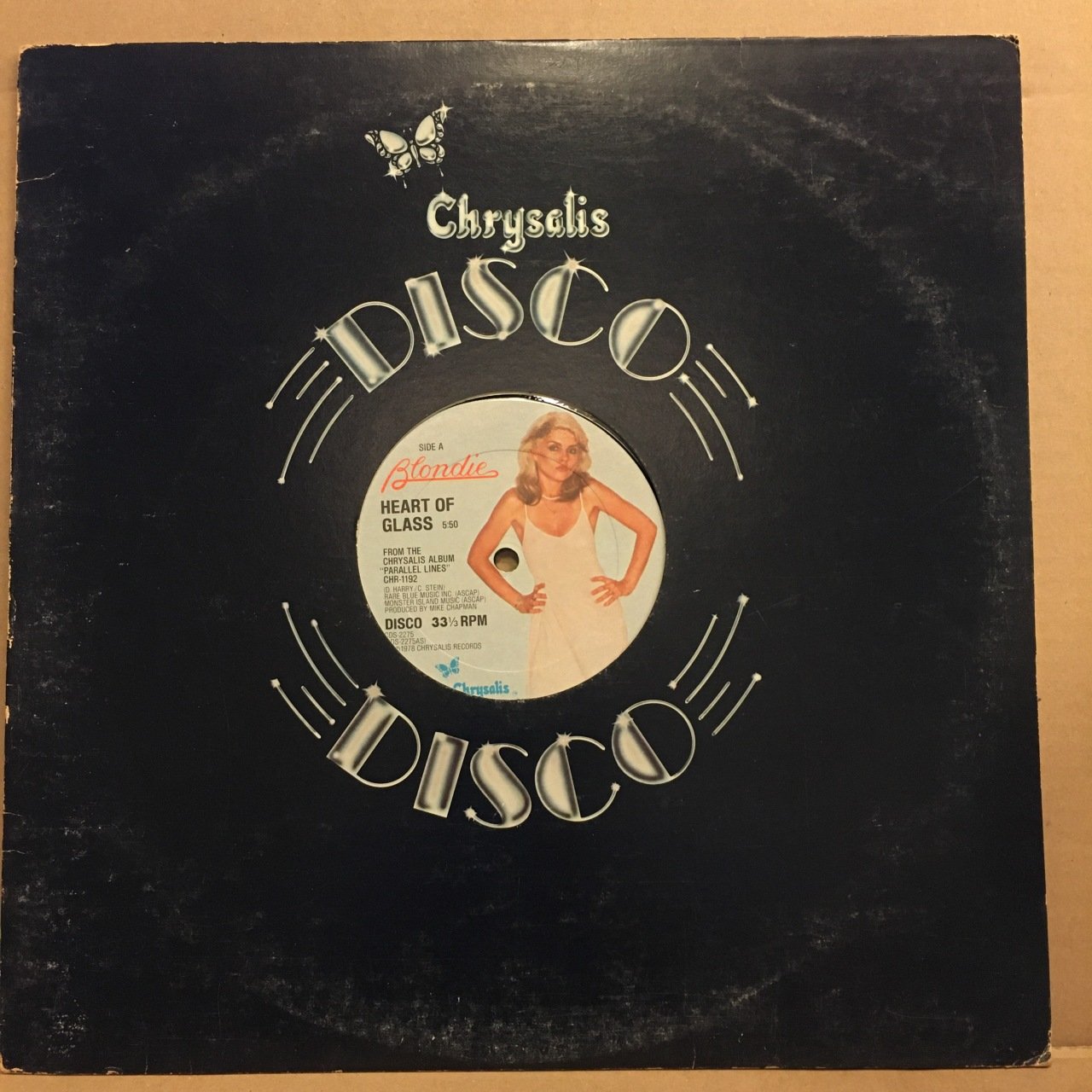 BLONDIE - HEART OF GLASS (1978) - 12'' MAXI SINGLE 2.EL PLAK
