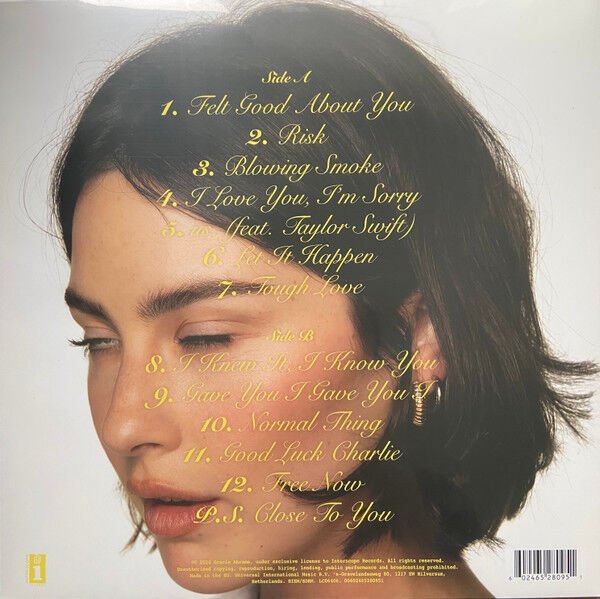 GRACIE ABRAMS - THE SECRET OF US (2024) - LP SIFIR PLAK