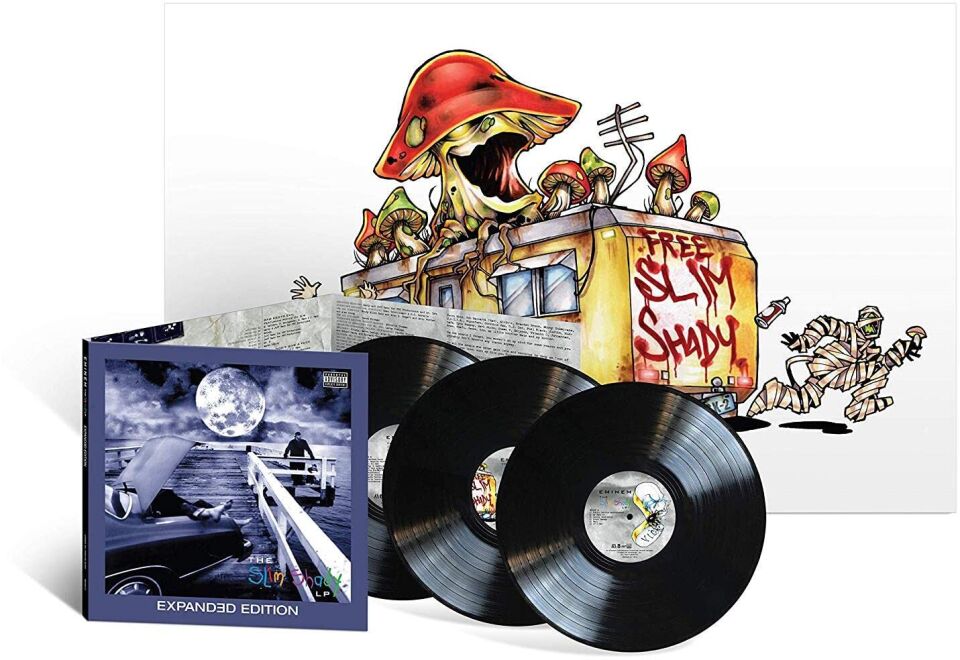 EMINEM - THE SLIM SHADY LP (1999) - 3LP 2019 EXPANDED EDITION SIFIR PLAK