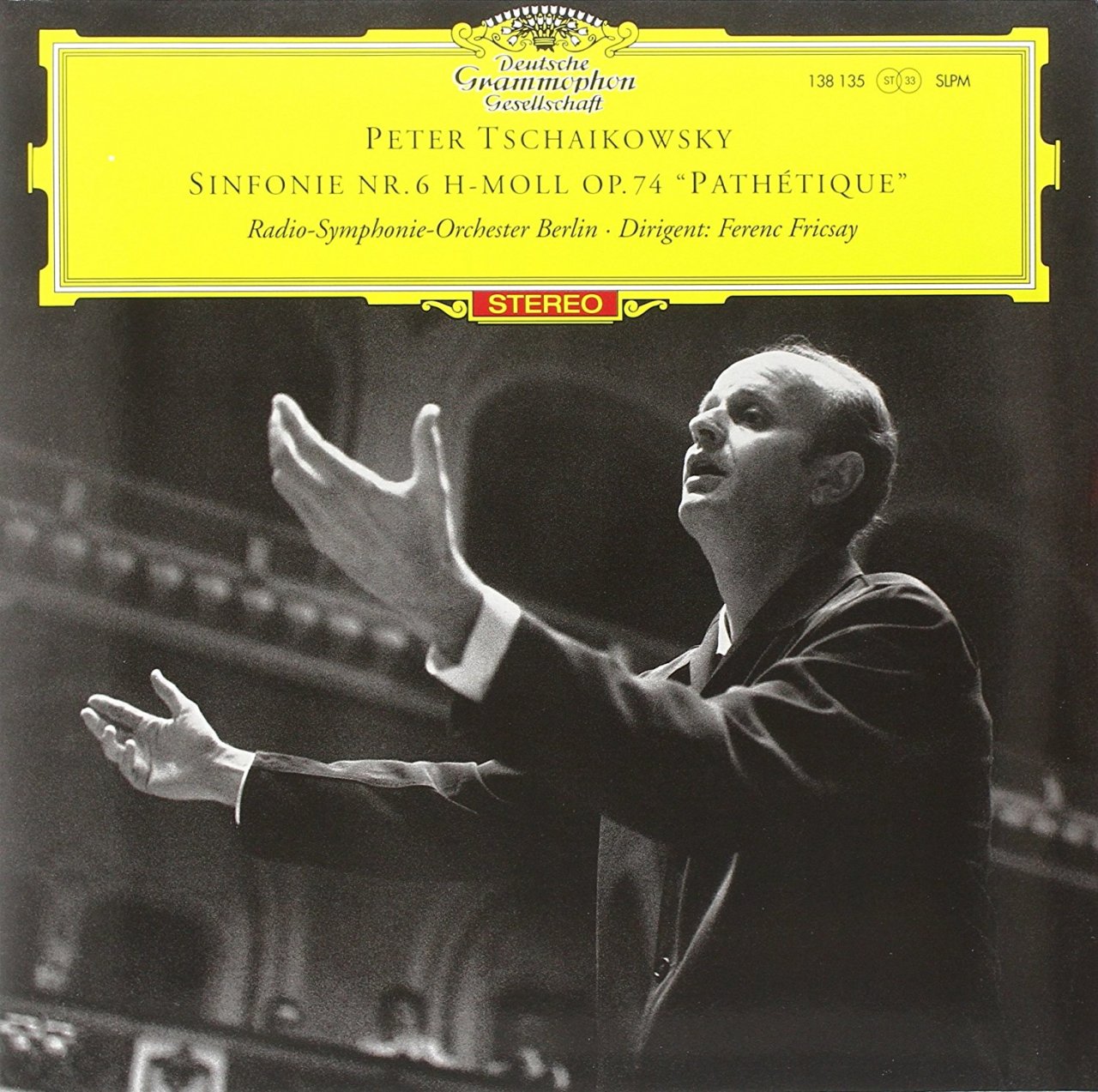 TCHAIKOVSKY SYMPHNONY NO:6 RADIO-SYMPHONIE-ORCHESTER BERLIN - FERENC FRICSAY - 180 GR PLAK