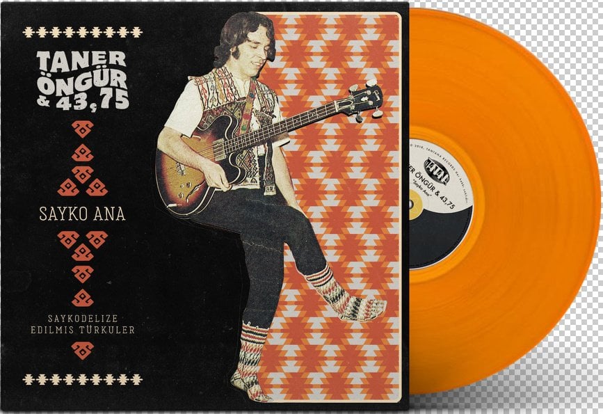 TANER ÖNGÜR & 43.75 - SAYKO ANA (2018) - TURUNCU LP SIFIR