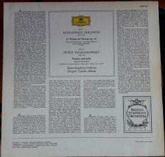 SCRIABIN LE POEME DE L'EXTASE, TCHAIKOVSKY ROMEO AND JULIET BOSTON SYMPHONY ORCHESTRA CLAUDIO ABBADO - LP 2.EL