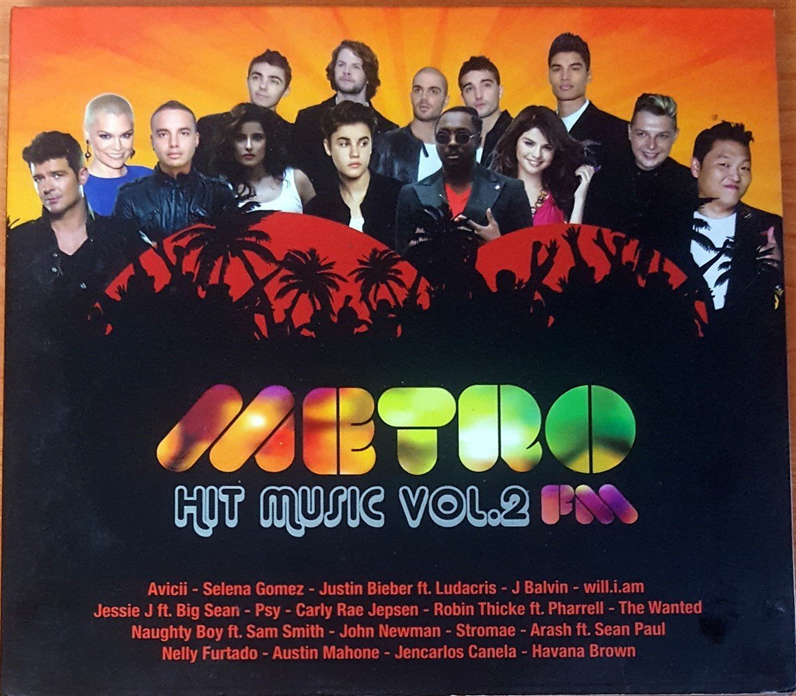 METRO FM / HIT MUSIC VOL.2 / AVICII SELENA GOMEZ NELLY FURTADO CD 2.EL