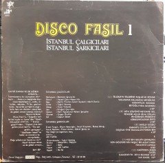 DISCO FASIL 1 İSTANBUL ÇALGICILARI İSTANBUL ŞARKICILARI - PLAK 2.EL