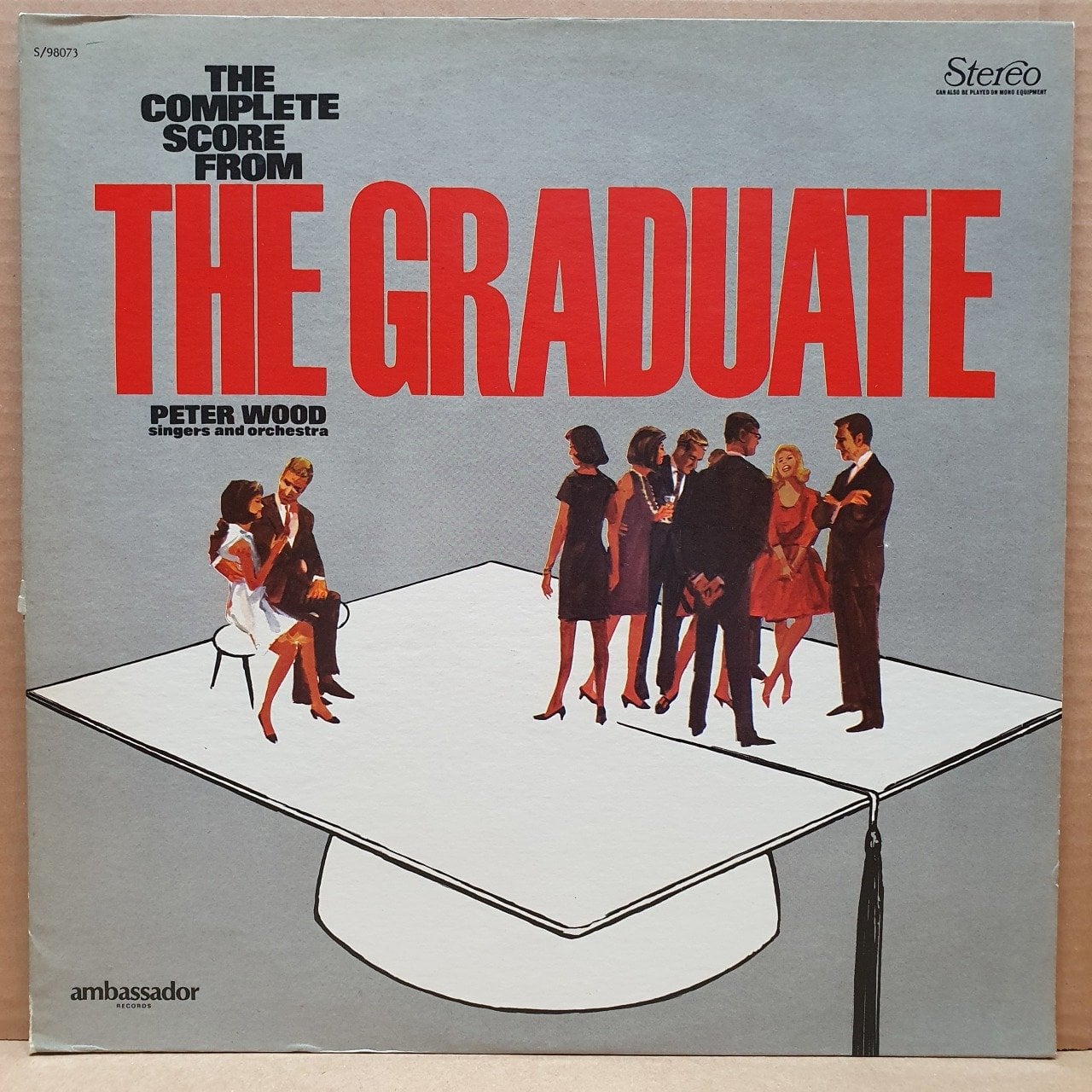 THE GRADUATE SOUNDTRACK / PETER WOOD - LP 2.EL PLAK