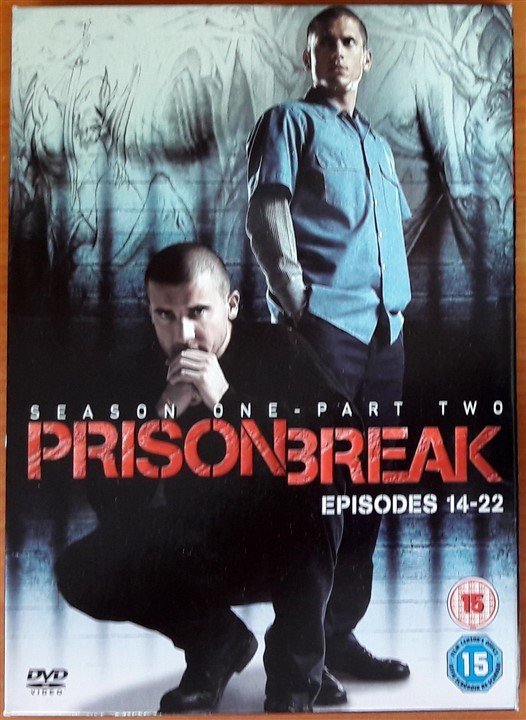 PRISON BREAK SEASON ONE - PART TWO EPISODES 14-22 - 3DVD 2.EL TR ALTYAZI YOKTUR