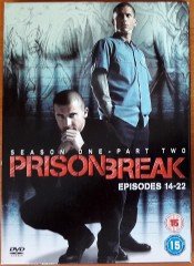 PRISON BREAK SEASON ONE - PART TWO EPISODES 14-22 - 3DVD 2.EL TR ALTYAZI YOKTUR