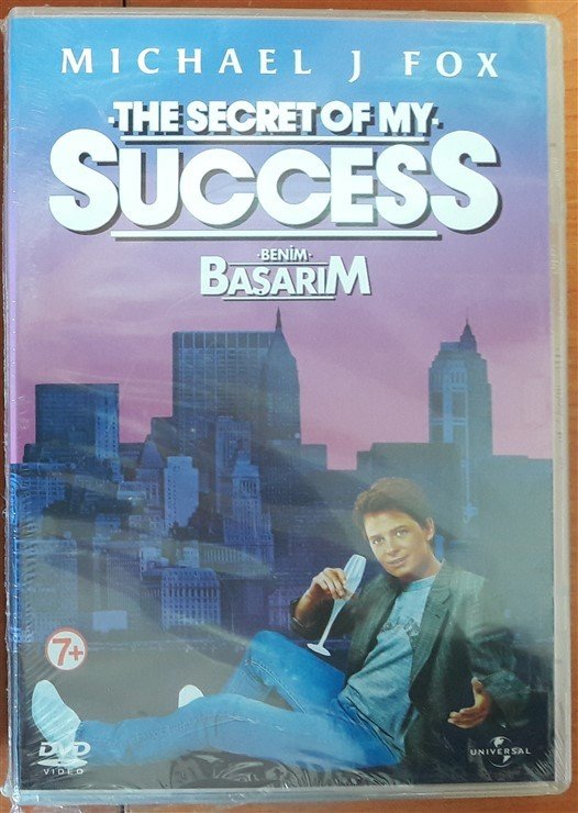 THE SECRET OF MY SUCCESS - BENİM BAŞARIM - MICHAEL J FOX - DVD SIFIR