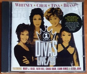 VH1 DIVAS LIVE/99 / WHITNEY, CHER, TINA, BRANDY (1999) - CD 2.EL