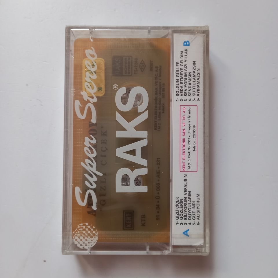 ATTİLA ATASOY - GİZLİ ÇİÇEK (1991) - KASET SIFIR