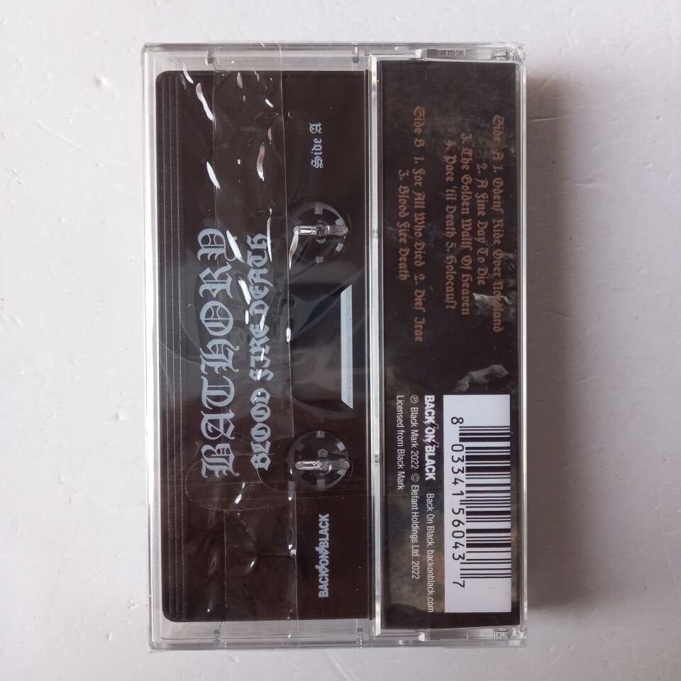 BATHORY – BLOOD FIRE DEATH (2022) -  AMBALAJINDA SIFIR KASET