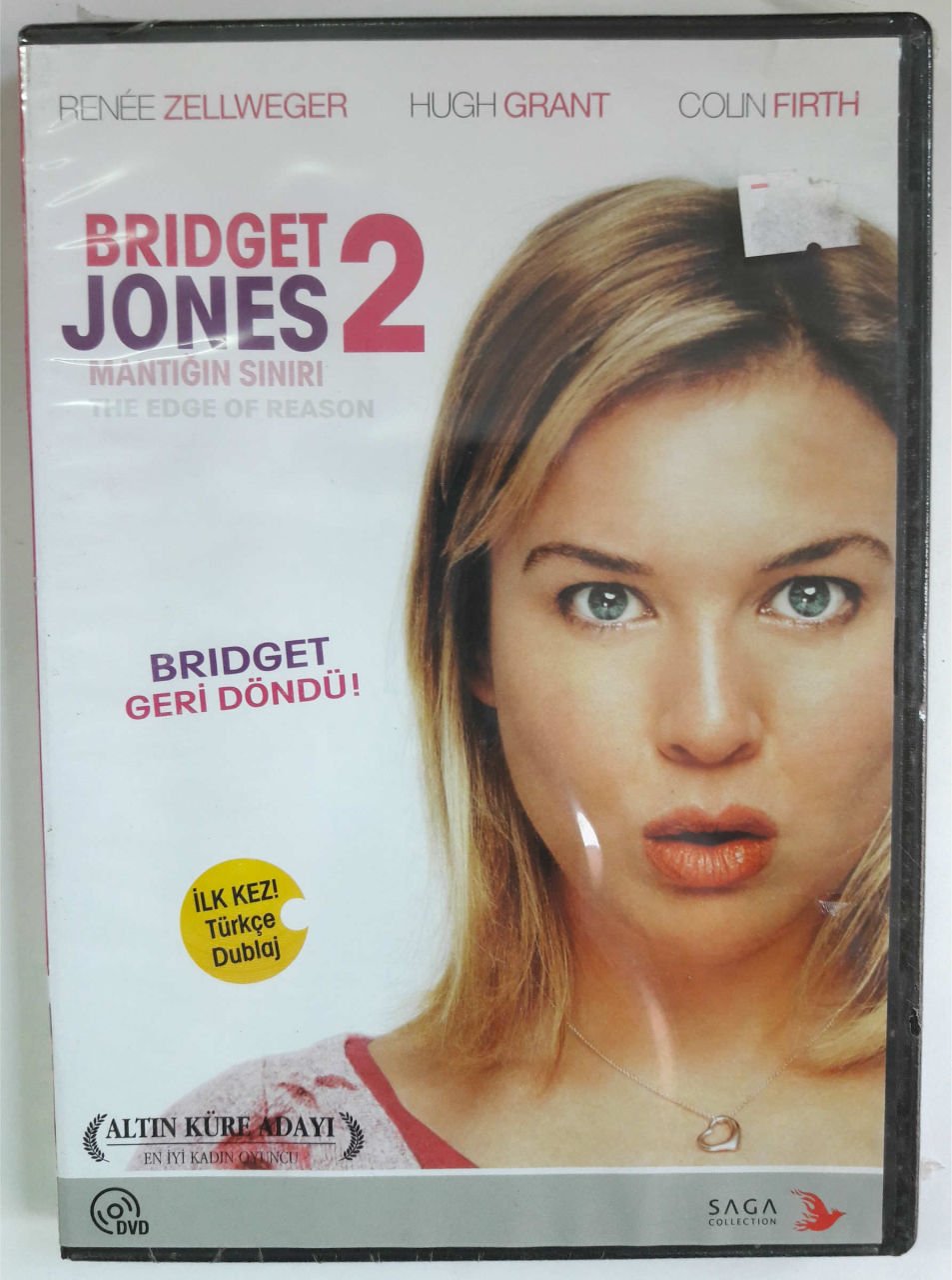 BRIDGET JONES MANTIĞIN SINIRI - BRIDGET JONES THE EDGE OF REASON - RENÉE ZELLWEGER - HUGH GRANT - COLIN FIRTH - DVD SIFIR
