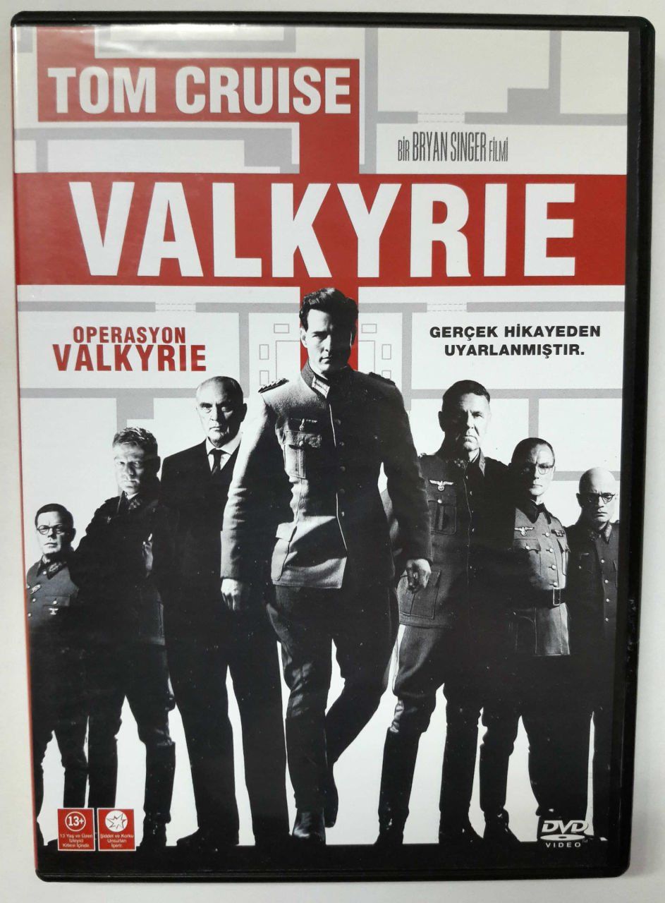 OPERASYON VALKYRIE - VALKYRIE - TOM CRUISE - KENNETH BRANAGH - BILL NIGHY - BRYAN SINGER - DVD 2.EL