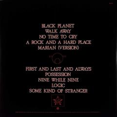 SISTERS OF MERCY - FIRST AND LAST AND ALWAYS (1985) - SIFIR PLAK