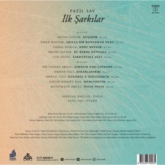 FAZIL SAY - İLK ŞARKILAR (2014) - LP SERENAD BAĞCAN SIFIR PLAK