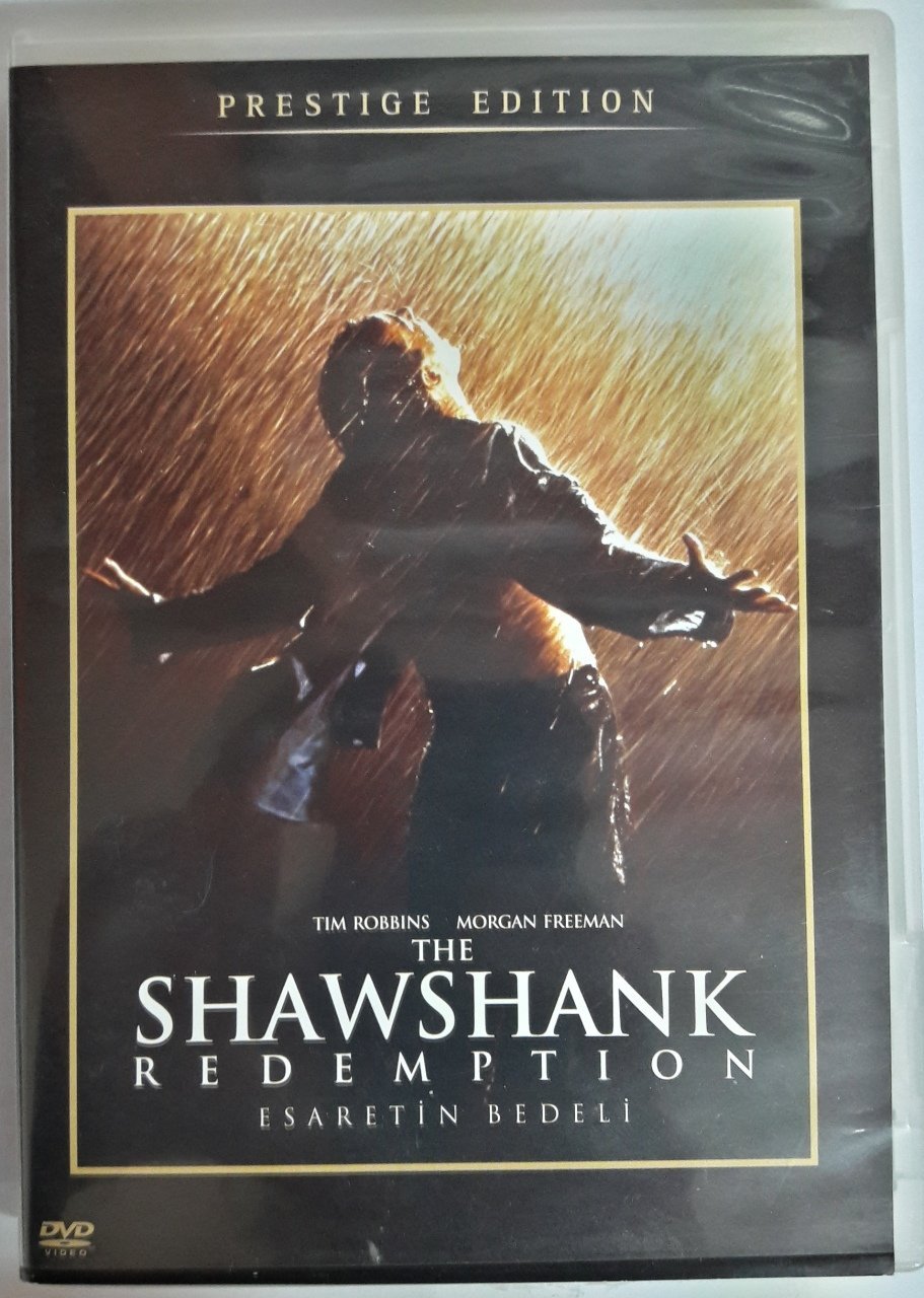 ESARETİN BEDELİ - THE SHAWSHANK REDEMPTION - TIM ROBBINS - MORGAN FREEMAN - (STEPHEN KING) - DVD SIFIR