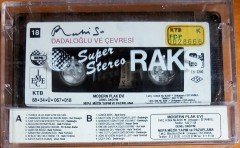 RUHİ SU - DADALOĞLU VE ÇEVRESİ (1988) İMECE / MODERN PLAK EVİ KASET SIFIR