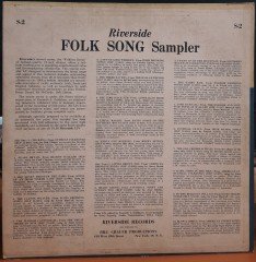 RIVERSIDE FOLKSONG SAMPLER - PLAK 2.EL