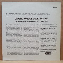 GONE WITH THE WIND SOUNDTRACK / ORCHESTRA UNDER THE DIRECTION OF MAX STEINER (1961) - LP 2.EL PLAK