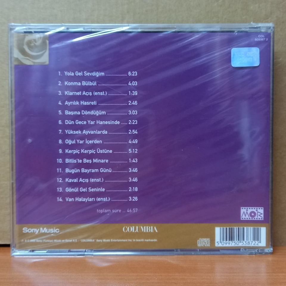 GÜL HARMANI - DOĞU ANADOLU BÖLGESİ 2 (2002) - CD SIFIR