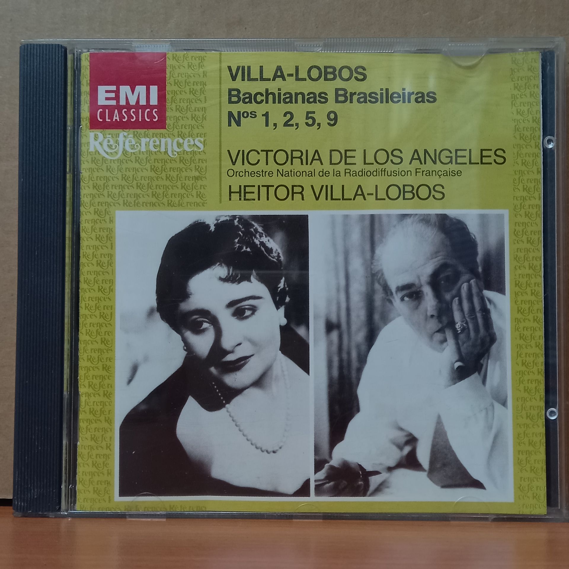 VILLA-LOBOS : VICTORIA DE LOS ANGELES, ORCHESTRE NATIONAL DE LA RADIODIFFUSION FRANÇAISE, HEITOR VILLA-LOBOS - BACHIANAS BRASILEIRAS (1987) - CD 2.EL