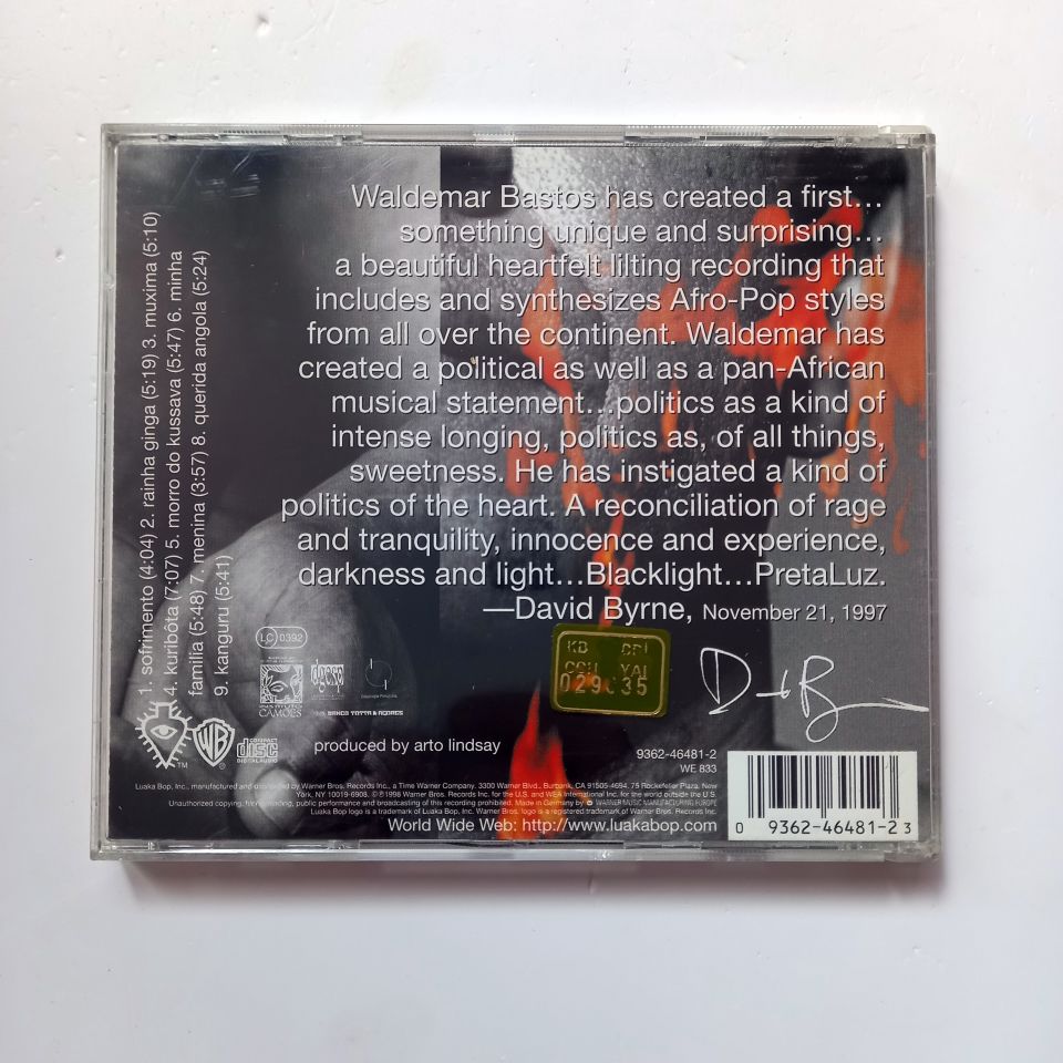 WALDEMAR BASTOS – PRETALUZ (1998) - CD 2.EL