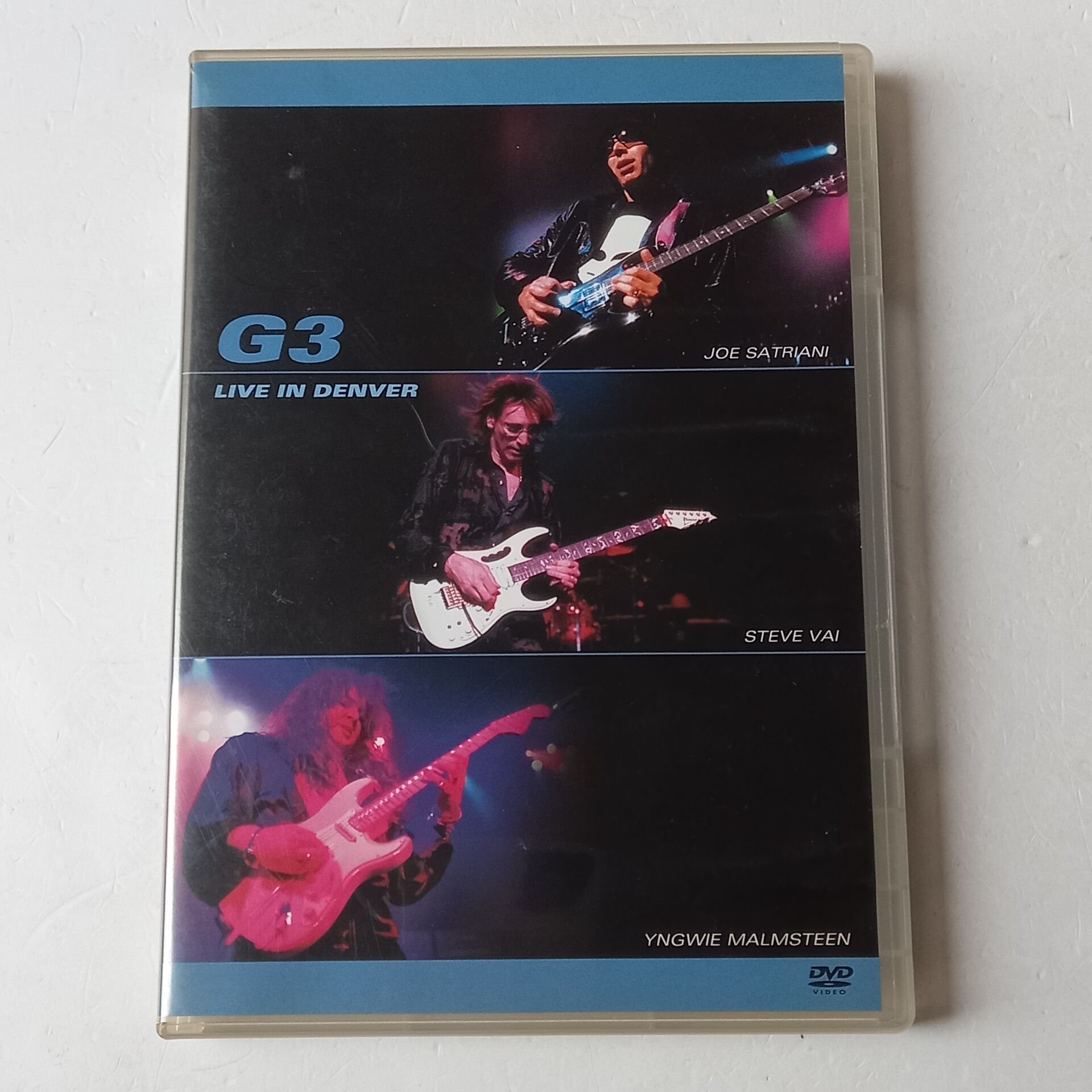 G3 JOE SATRIANI STEVE VAI YNGWIE MALMSTEEN - LIVE IN DENVER - DVD 2.EL