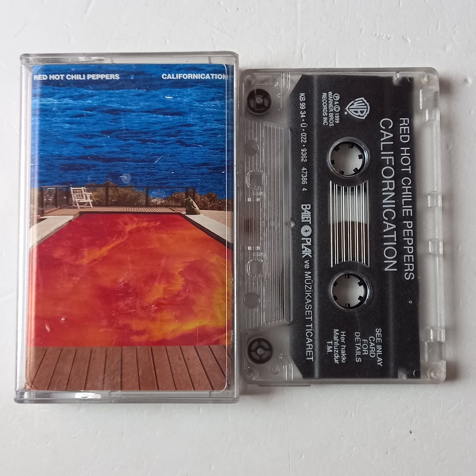 RED HOT CHILLI PEPPERS - CALIFORNICATION (1999) - KASET 2.EL