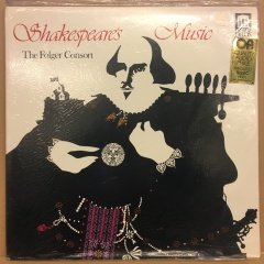 SHAKESPEARE'S MUSIC THE FOLGER CONSORT 1981 DÖNEM BASKISI SIFIR PLAK