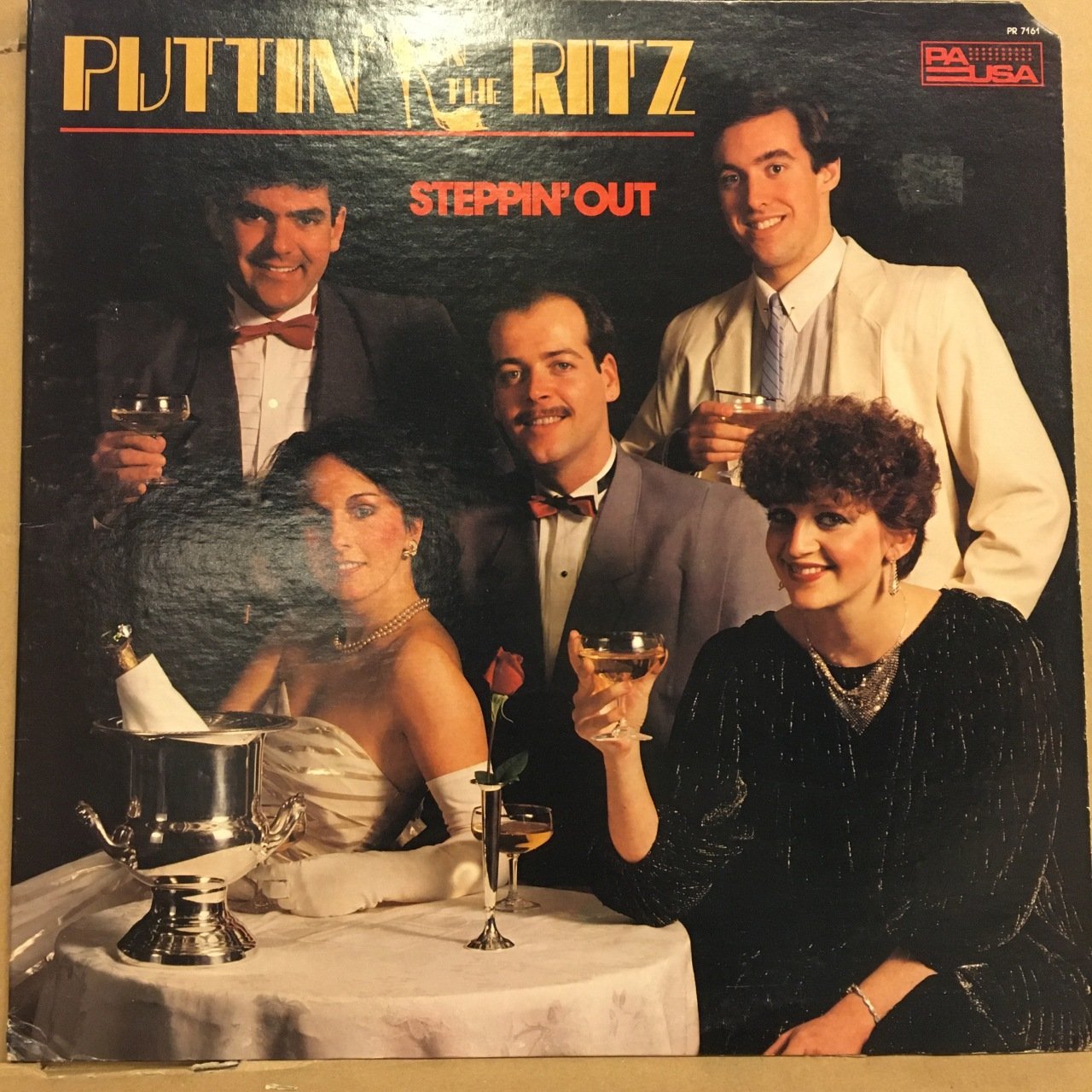 PUTTIN' ON THE RITZ - STEPPIN' OUT (1984) 2.EL PLAK