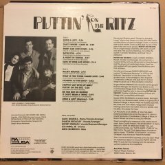 PUTTIN' ON THE RITZ - STEPPIN' OUT (1984) 2.EL PLAK