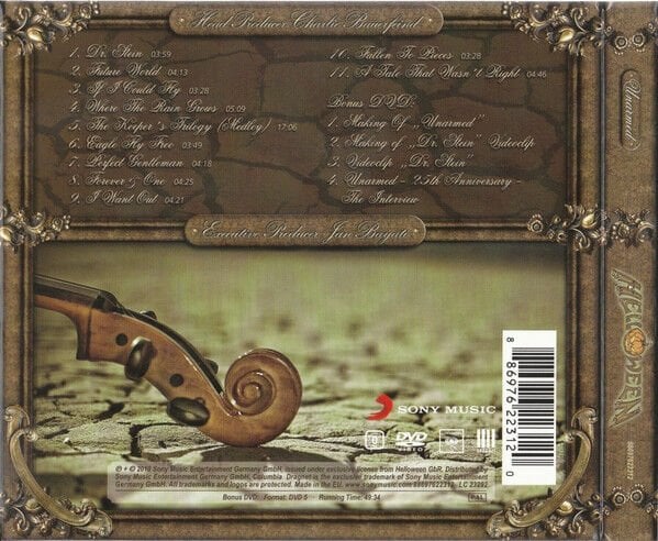 HELLOWEEN – UNARMED / BEST OF 25TH ANNIVERSARY (2010) - CD + DVD DIGIPAK SIFIR