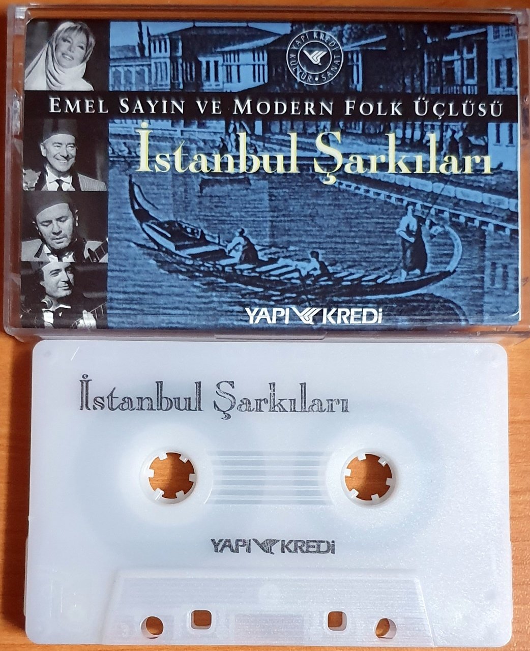 EMEL SAYIN VE MODERN FOLK ÜÇLÜSÜ / İSTANBUL ŞARKILARI - KASET YAPI KREDİ 2.EL