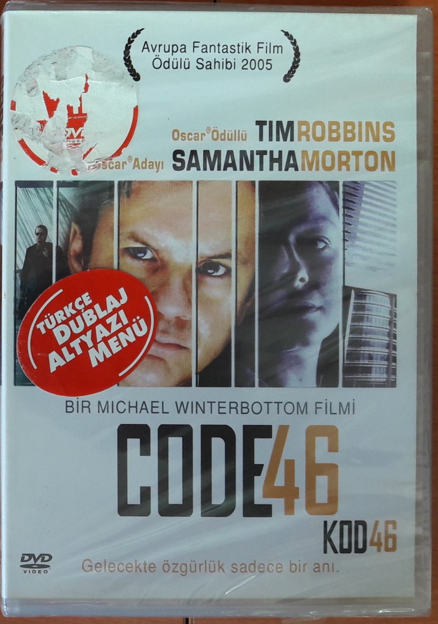 KOD 46 - CODE 46 - TIM ROBBINS - MICHAEL WINTERBOTTOM - DVD SIFIR