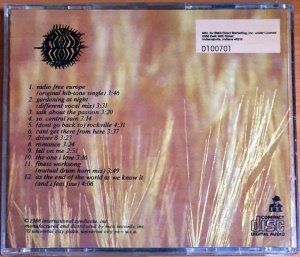 R.E.M. - EPONYMOUS (1988) - CD 2.EL
