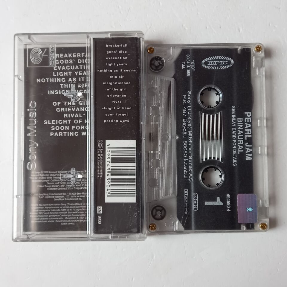 PEARL JAM - BINAURAL (2000) - KASET 2.EL