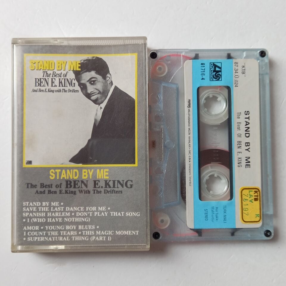 BEN E. KING - STAND BY ME: THE BEST OF BEN E. KING / BEN E. KING WITH THE DRIFTERS (1987) - KASET 2.EL