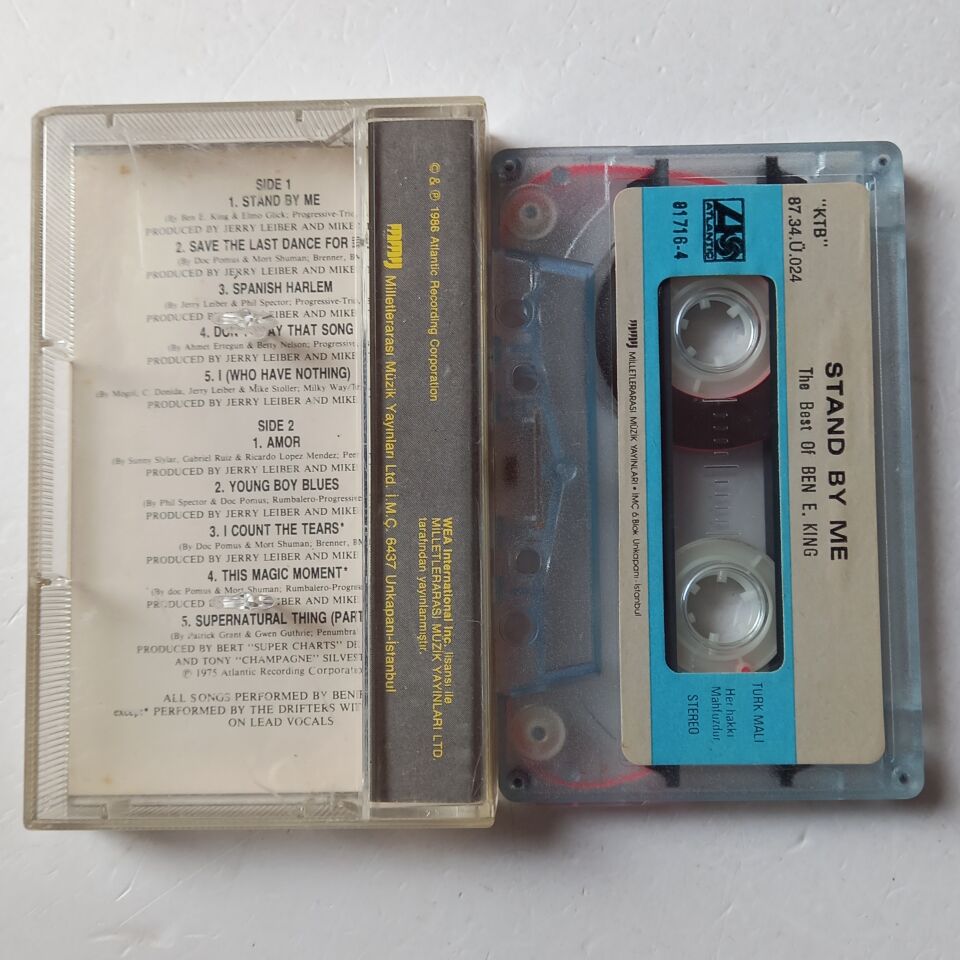 BEN E. KING - STAND BY ME: THE BEST OF BEN E. KING / BEN E. KING WITH THE DRIFTERS (1987) - KASET 2.EL