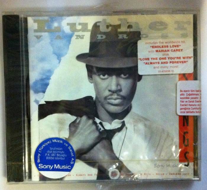 LUTHER VANDROSS SONGS ENDLESS LOVE... CD SIFIR
