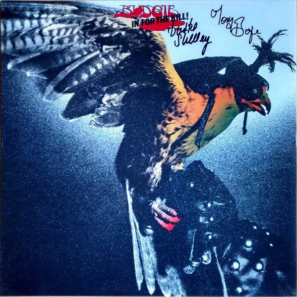 BUDGIE - IN FOR THE KILL (1974) - LP 180GR 2014 EDITION SIFIR PLAK
