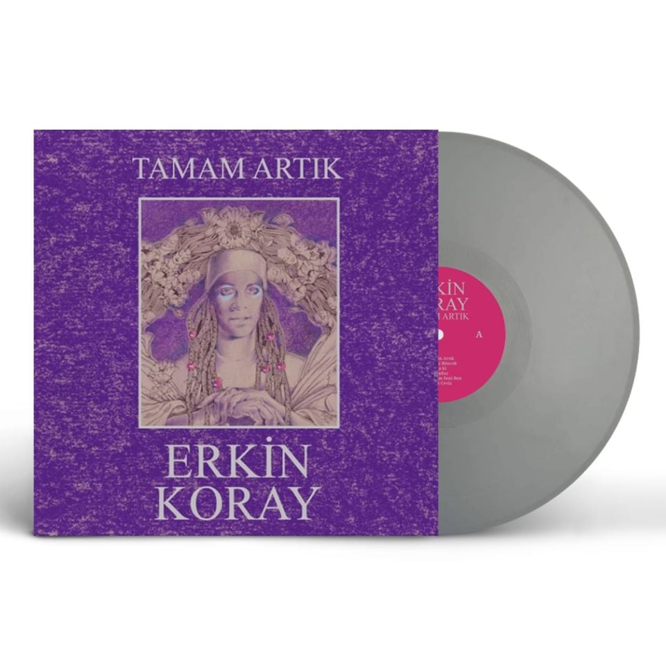 ERKİN KORAY - TAMAM ARTIK (1990) - LP 180GR YENİ BASIM GRİ RENKLİ SIFIR PLAK