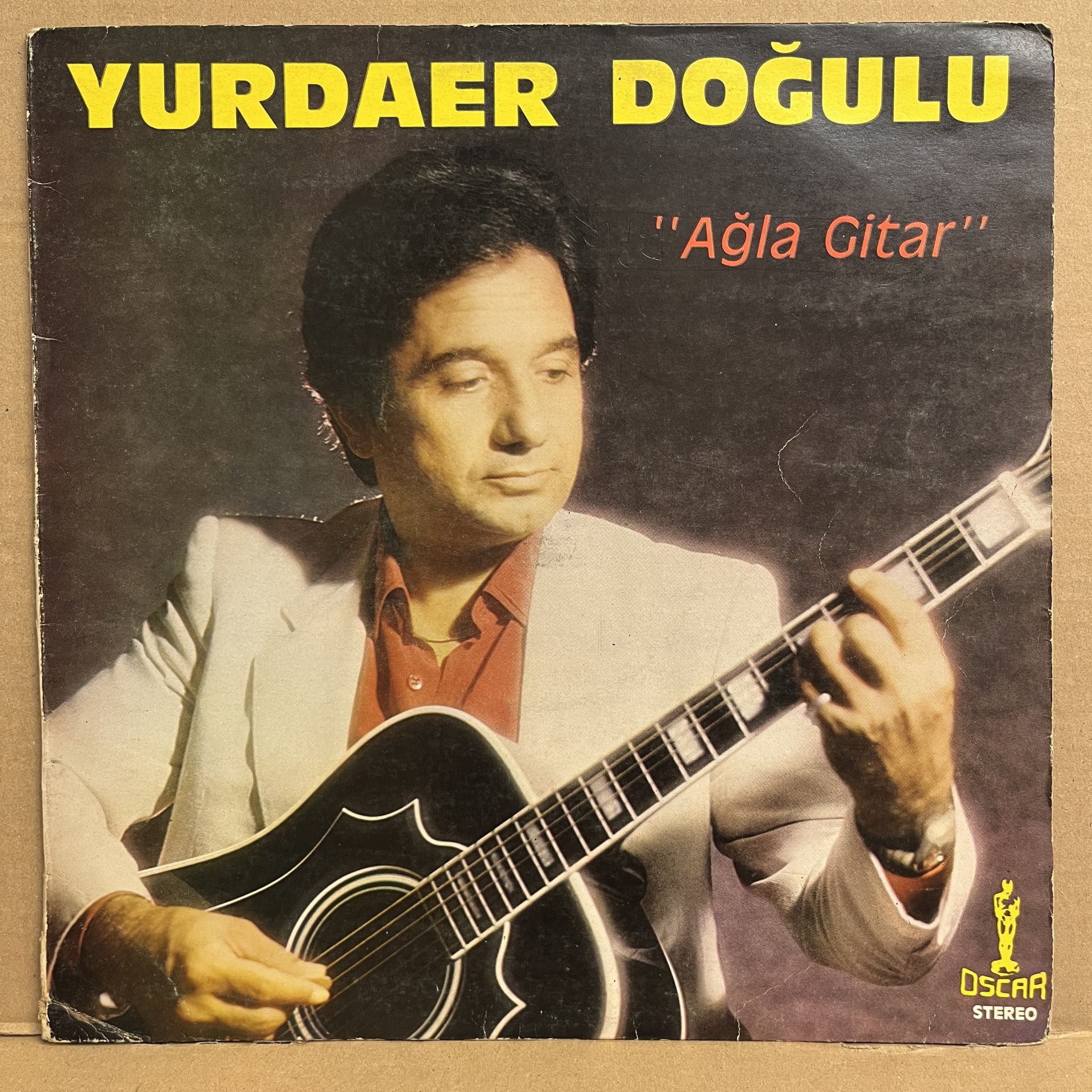 YURDAER DOĞULU - AĞLA GİTAR (1984) - LP 2.EL PLAK