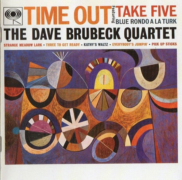 THE DAVE BRUBECK QUARTET – TIME OUT (1959) - CD 1997 REISSUE JEWEL CASE SIFIR