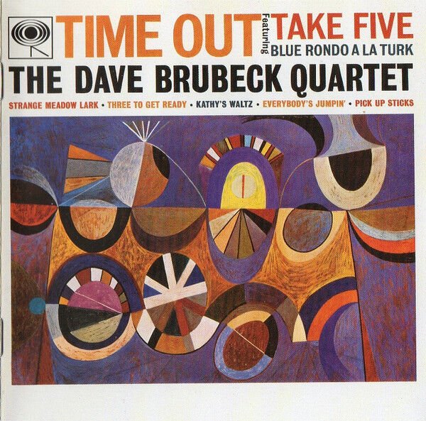 THE DAVE BRUBECK QUARTET – TIME OUT (1959) - CD 1997 REISSUE JEWEL CASE SIFIR