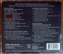 İHSAN ÖZGEN / LINDA BURMAN-HALL - LUX MUSICA / MUSIC IN ISTANBUL AND OTTOMAN EUROPE AROUND 1700 (2004) GOLDEN HORN RECORDS CD 2.EL