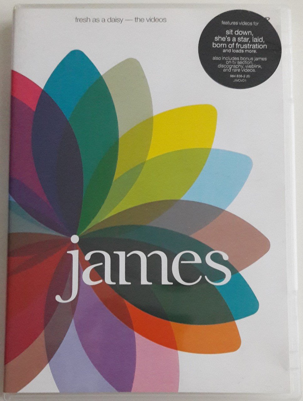 JAMES - FRESH AS A DAISY - THE VIDEOS (2007) - DVD 2.EL