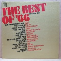 THE BEST OF '66 VOLUME ONE / THE BYRDS, BOB DYLAN, SIMON & GARFUNKEL, THE BROTHERS FOUR (1967) - LP 2.EL PLAK