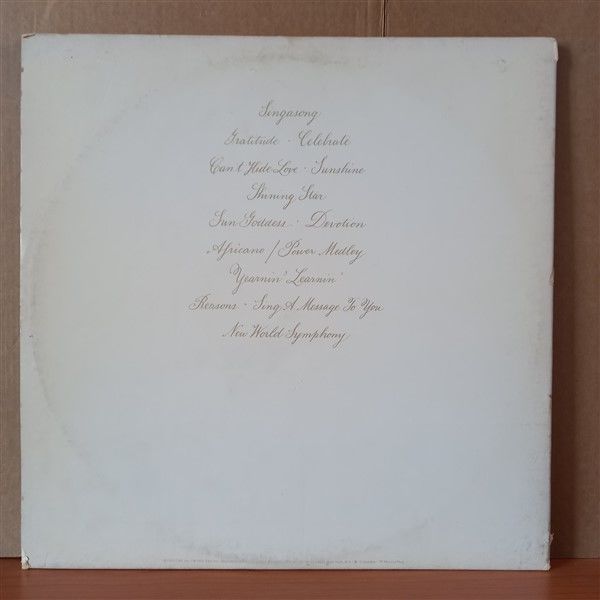 EARTH, WIND & FIRE – GRATITUDE (1975) - 2LP 2.EL PLAK