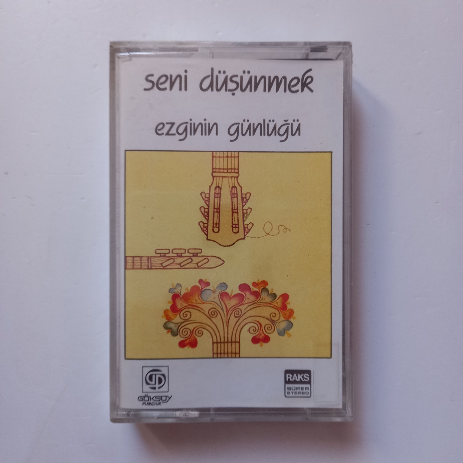 EZGİNİN GÜNLÜĞÜ - SENİ DÜŞÜNMEK (1989) - KASET SIFIR