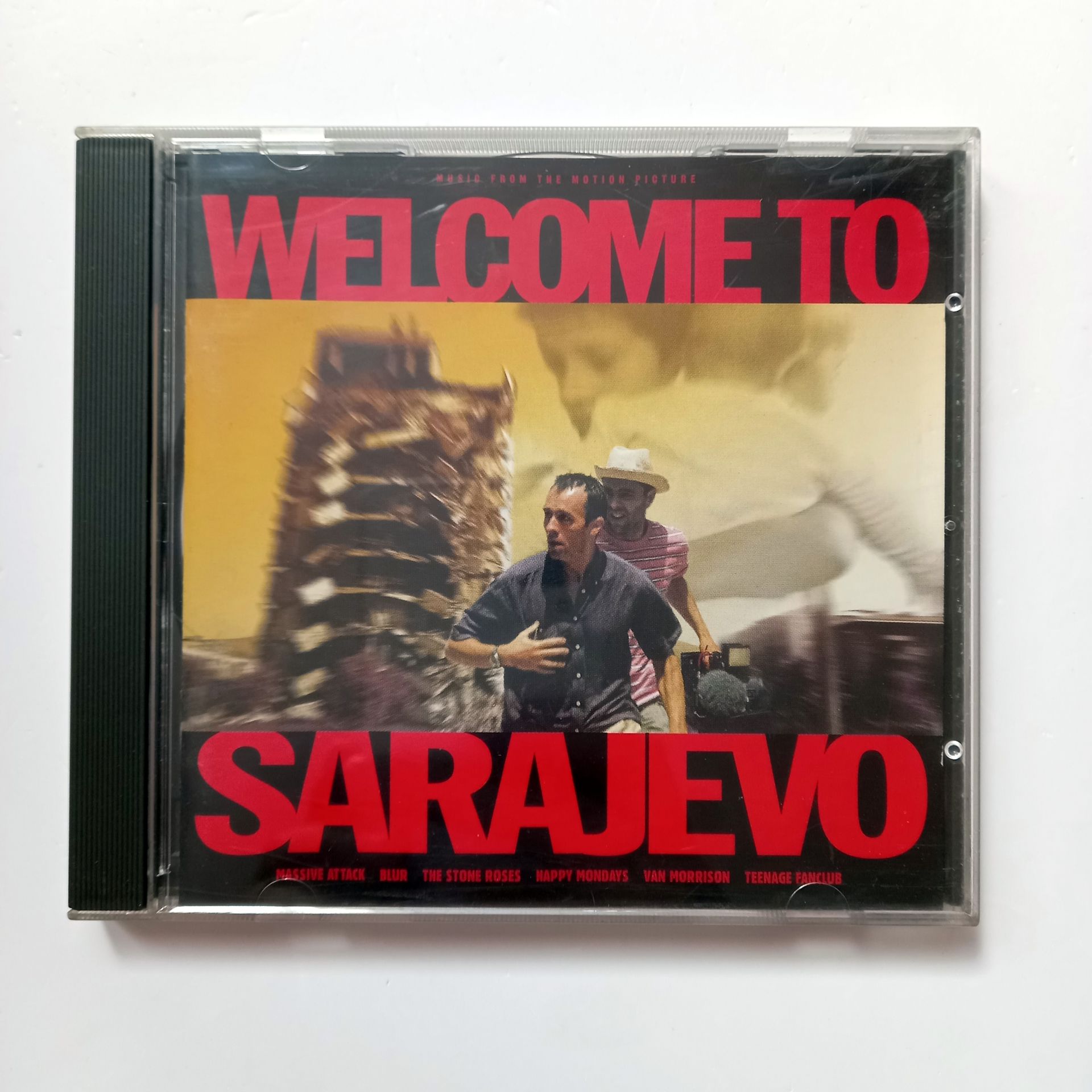 WELCOME TO SARAJEVO SOUNDTRACK / MASSIVE ATTACK, BLUR, THE STONE ROSES, VAN MORRISON, TEENAGE FANCLUB (1997) - CD 2.EL